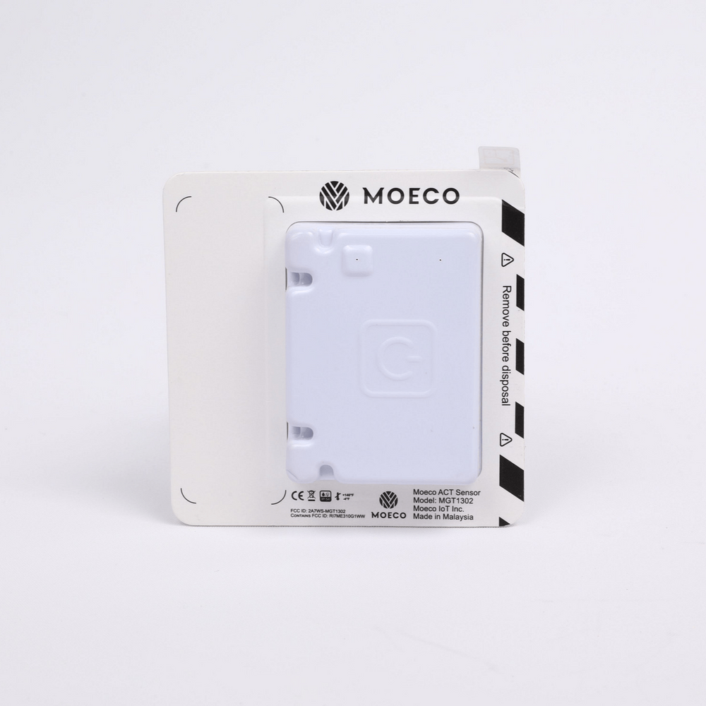 White GPS device on a white background