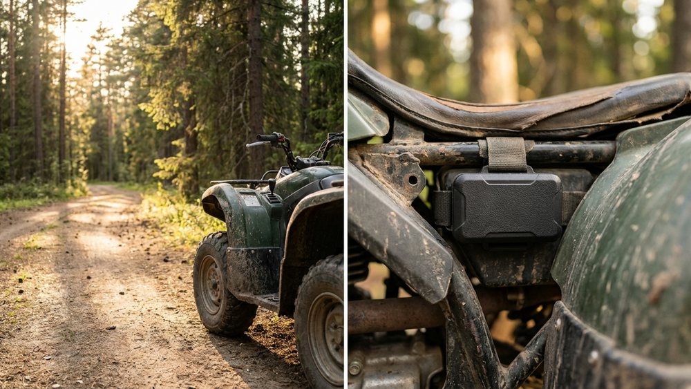 GPS tracker for ATV