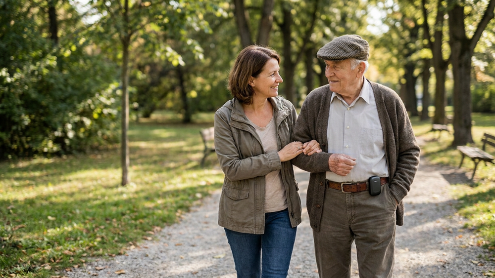 GPS tracker for dementia patients