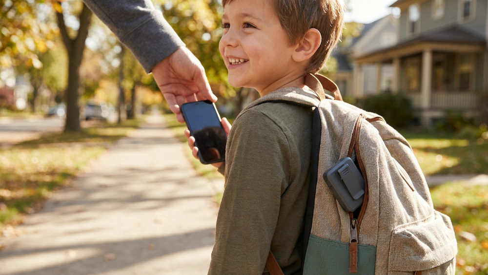 GPS tracker for kids