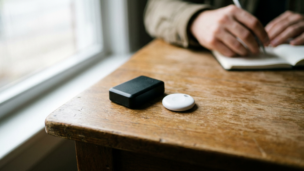 GPS tracker vs apple AirTag