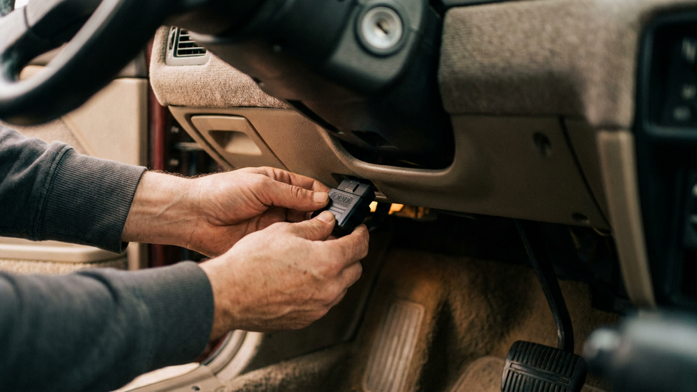Plug-in OBD GPS tracker