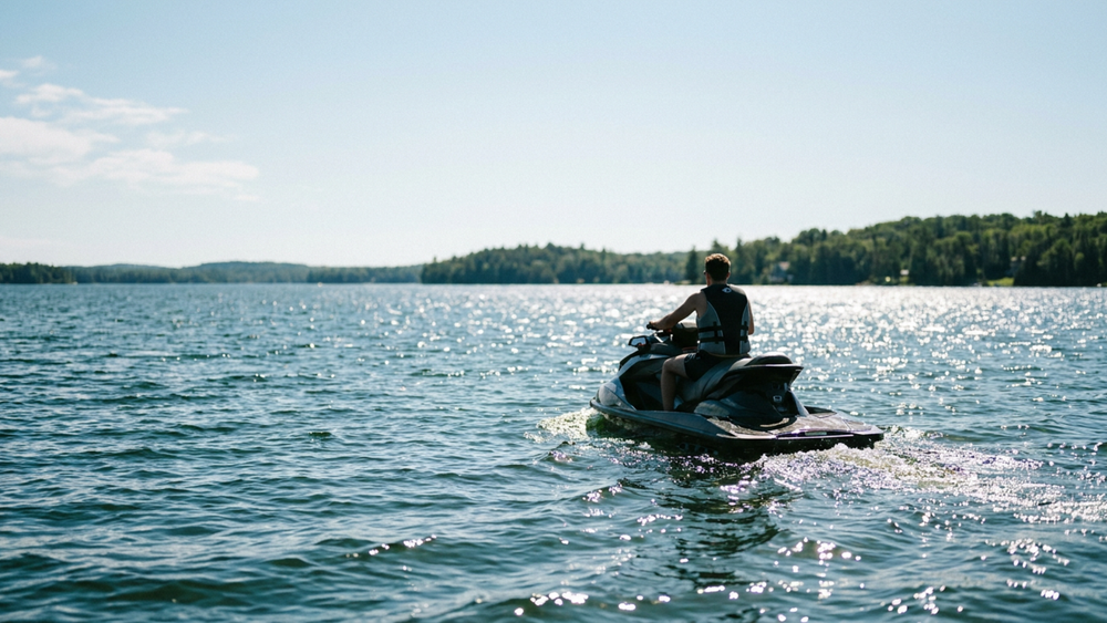Track watercraft