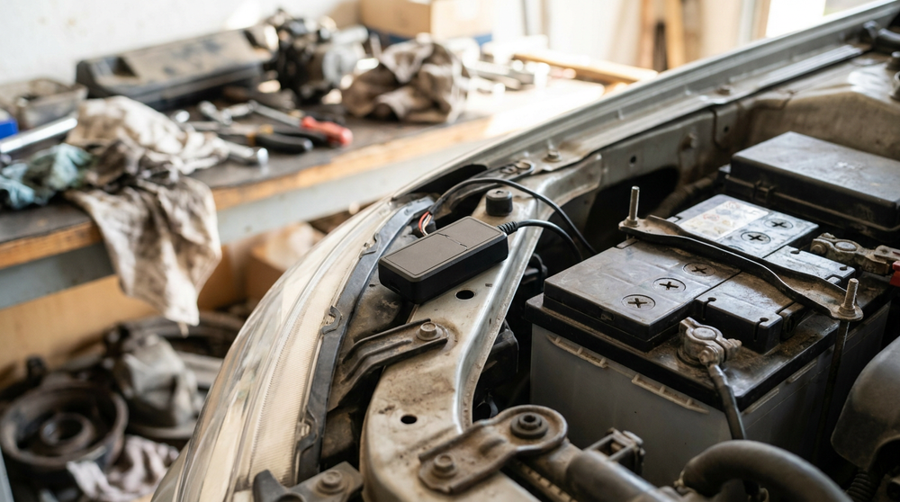 Will a GPS tracker drain my car battery