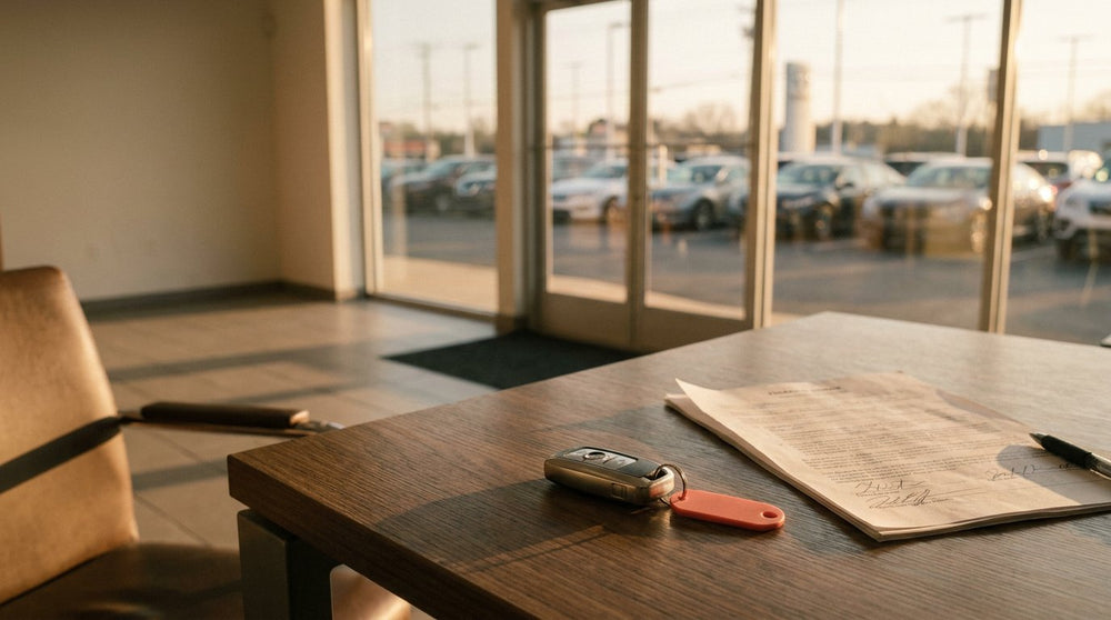 Car dealership GPS tracker (Logistimatics guide)