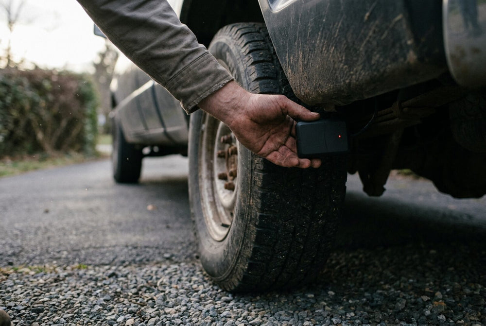 Gps tracker audio battery life shown in a real-world use case