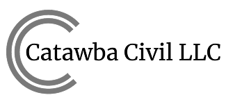 Logo of Catawba Civil LLC with a stylized 'C' and text on a white background