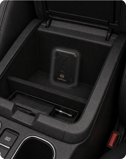 In the console