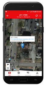 GPS Tracking app