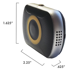 Talkie Tracker Size